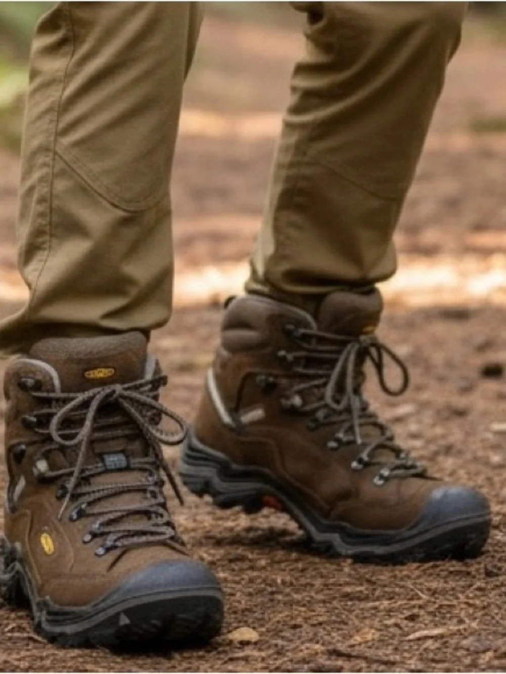 KEEN Duran ll Brown Lace-Up Men's Waterproof Hiking Boots NWOT
